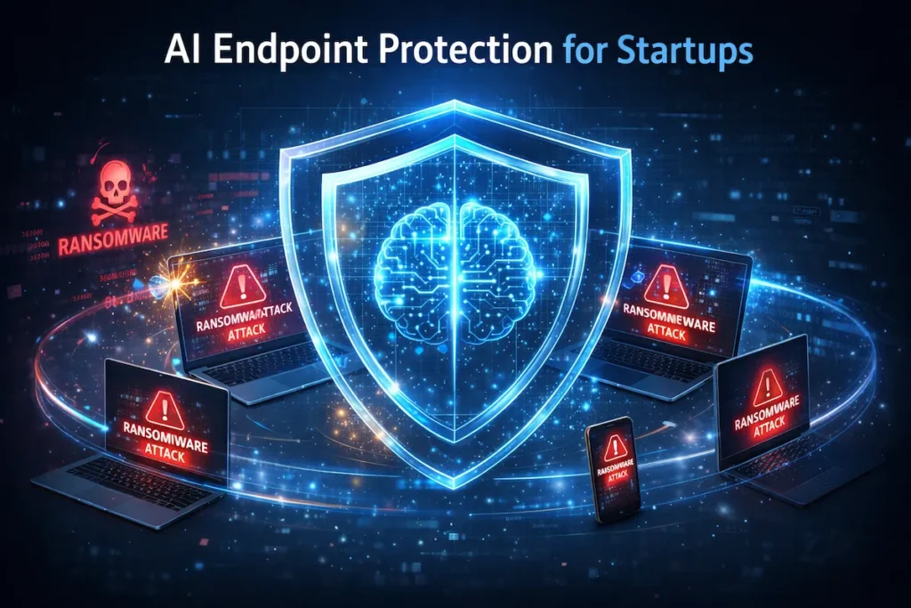 AI endpoint security protecting devices from ransomware attacks
