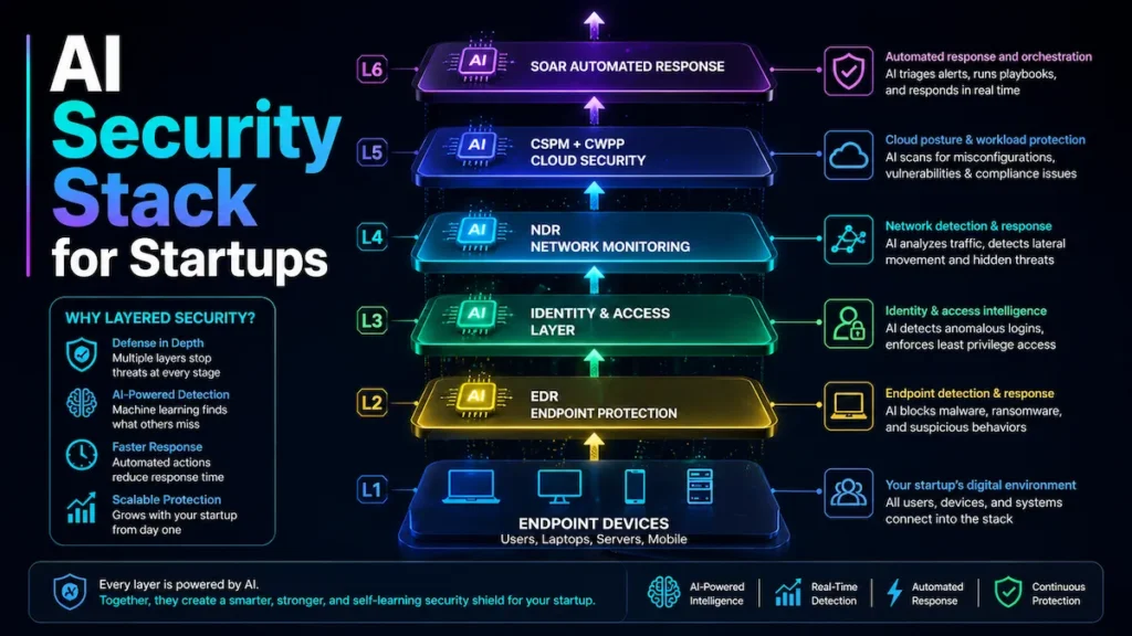 how to secure a startup with AI tools
